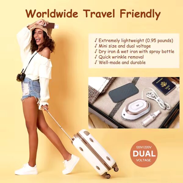 ET001 Handheld Mini Electric Dry Iron - Image 3