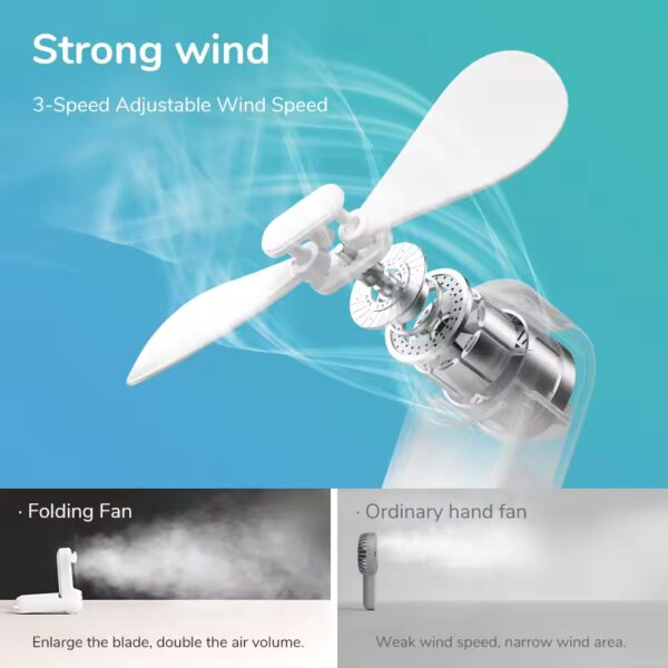 ET003 Portable Fan Mini Handheld - Image 6