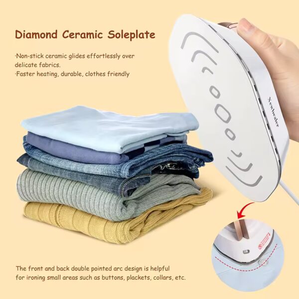 ET001 Handheld Mini Electric Dry Iron - Image 4