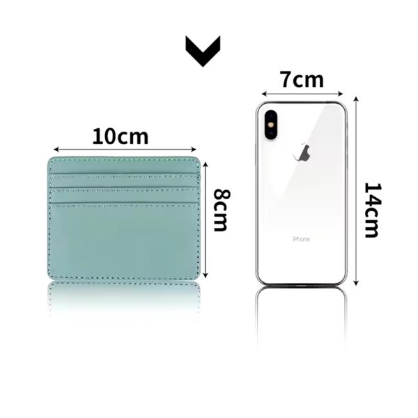 FA886 PU Leather ID Card Case - Image 4