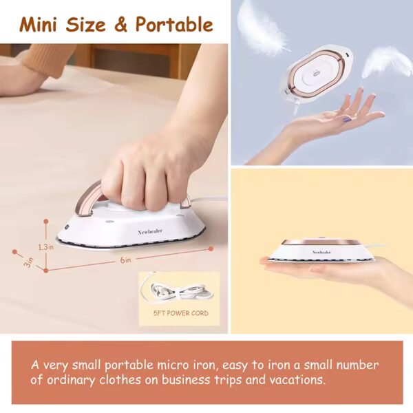 ET001 Handheld Mini Electric Dry Iron - Image 6