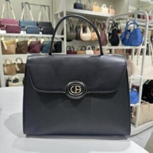 CB002 ChrisBella Leather Tote Bag with Detachable Strap with Wallet