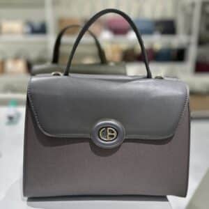 CB002 ChrisBella Leather Tote Bag with Detachable Strap with Wallet