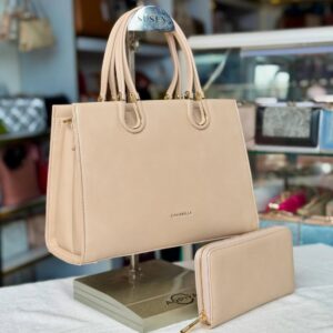 CB008 ChrisBella Leather Handbag with Wallet