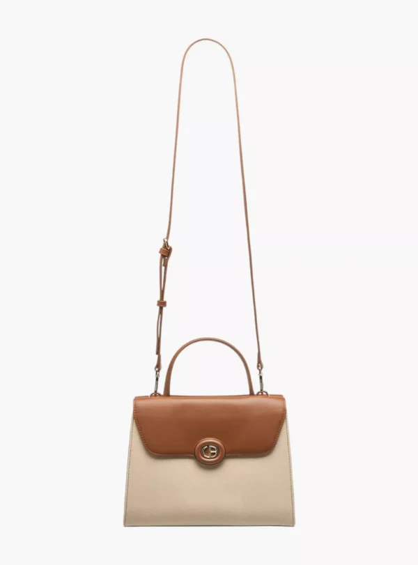 CB002 ChrisBella Leather Tote Bag with Detachable Strap with Wallet - Image 4