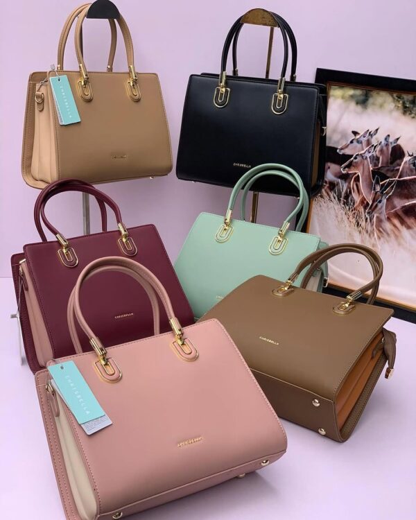 CB008 ChrisBella Leather Handbag with Wallet