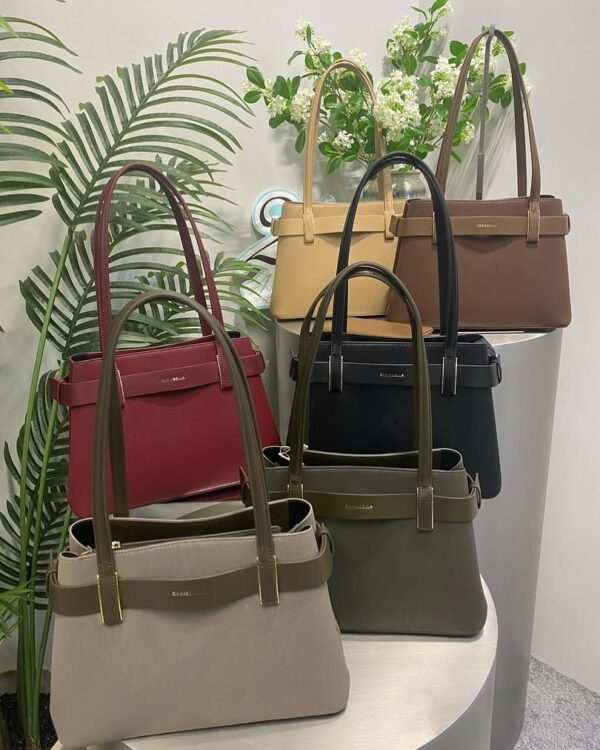 CB006 ChrisBella Leather Long Strap with Wallet