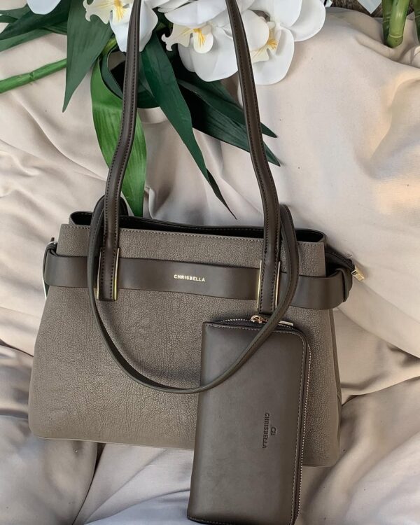 CB006 ChrisBella Leather Long Strap with Wallet - Image 3