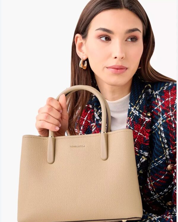 CB001- Chrisbella Textured Tote Bag with Wallet - Image 6