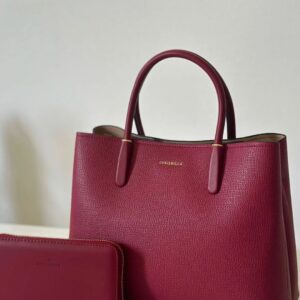 CB001- Chrisbella Textured Tote Bag with Wallet