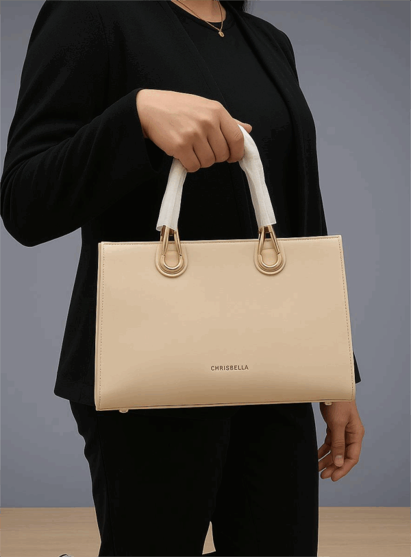 CB008 ChrisBella Leather Handbag with Wallet