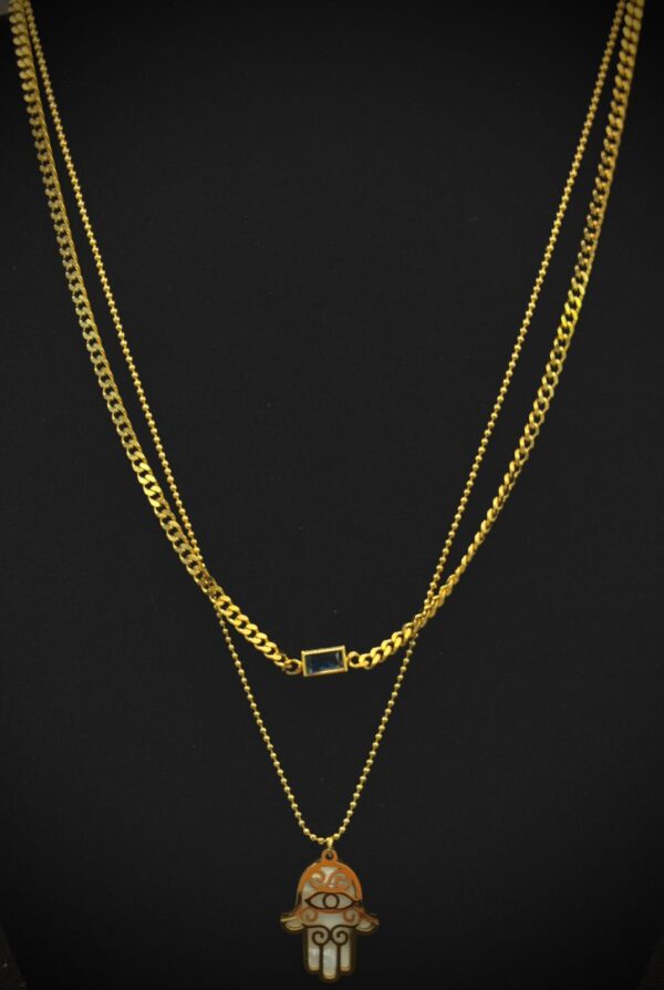 Evil Eye Protective Necklace - Image 2