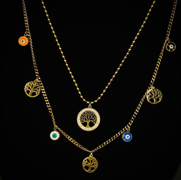 Evil Eye Protective Necklace - Image 3