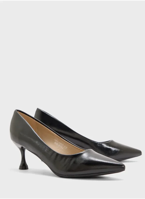 SD.FELANO MI-WF003 Mid Heel Pointed Pump - Image 2