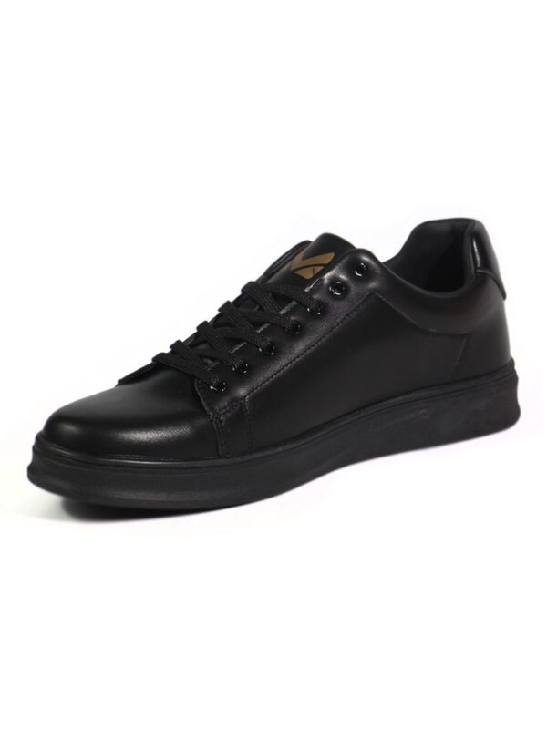 MON AMI – ITALIAN DESIGN MI-MF001 Men's Black Sneakers - Image 4