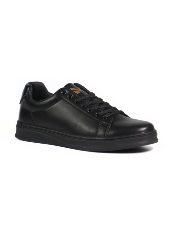MON AMI – ITALIAN DESIGN MI-MF001 Men's Black Sneakers - Image 3