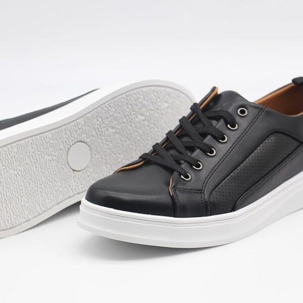 MON AMI – ITALIAN DESIGN MI-MF002 Men Sneakers | Lace-Up Low Top Loafer - Image 4