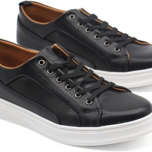 MON AMI – ITALIAN DESIGN MI-MF002 Men Sneakers | Lace-Up Low Top Loafer