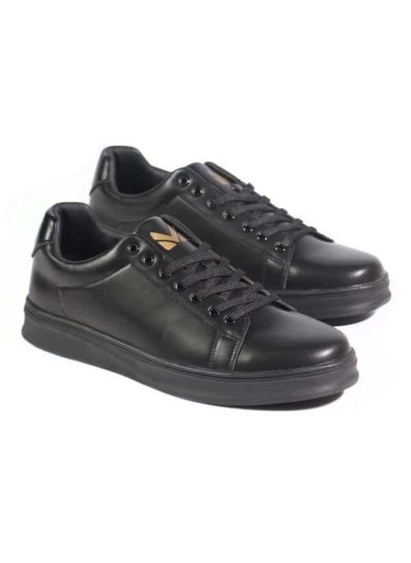 MON AMI – ITALIAN DESIGN MI-MF001 Men's Black Sneakers