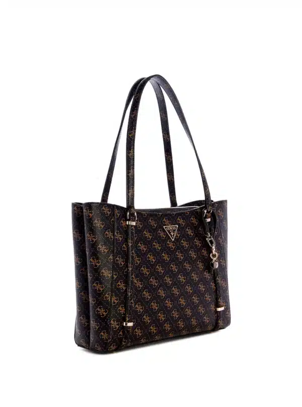 GUESS Brown logo Daryna elite tote bag - Image 2