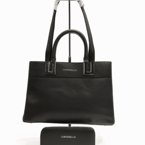CB033-CHRISBELLA Structured Tote Bag with Wallet