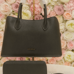 CB036-CHISBELLA Zippered Satchel Bag