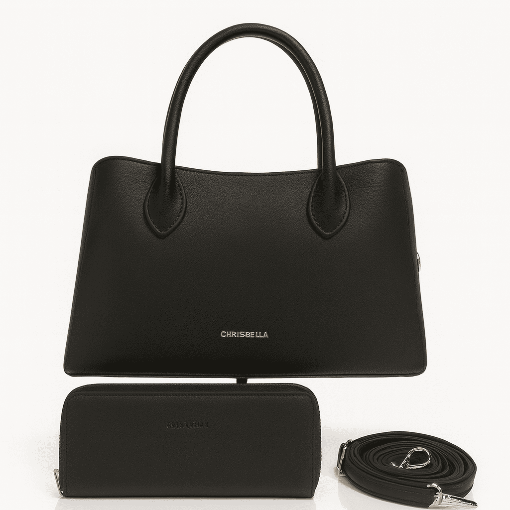 CB036-CHISBELLA Zippered Satchel Bag