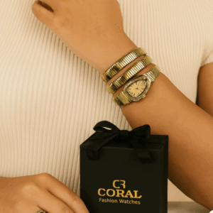 CORAL002-LUXURY FASHION SERPENT WATCH