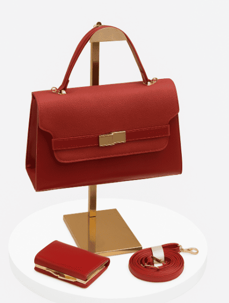 CB007 ChrisBella Leather Woman Sling Bag with Wallet