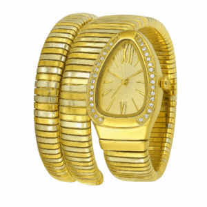 CORAL2-LUXURY FASHION SERPENT WATCH