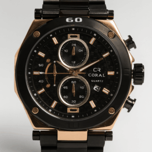 CORAL9- CORAL Men’s Luxury Chronograph Quartz Watch
