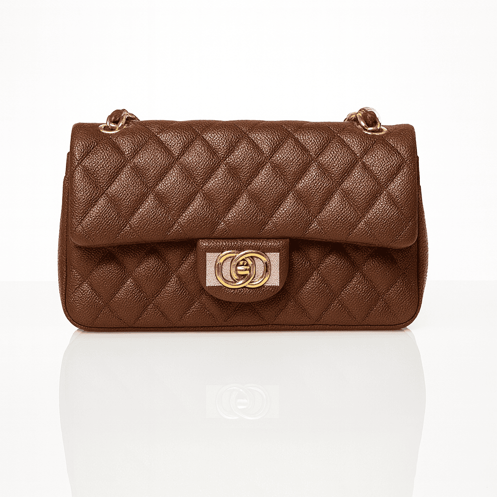 CB046-CHRISBELLA Quilted Shoulder Bag - Image 9