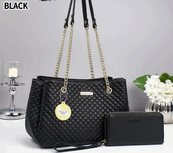 CB045-CHRISBELLA Quilted Shoulder Bag