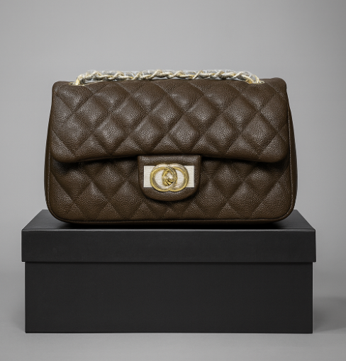 CB046-CHRISBELLA Quilted Shoulder Bag - Image 8