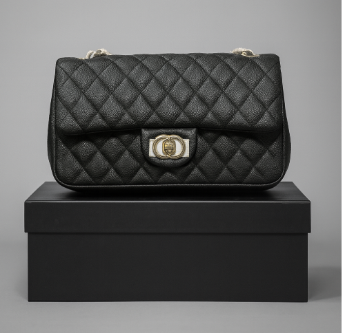 CB046-CHRISBELLA Quilted Shoulder Bag - Image 9