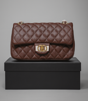 CB046-CHRISBELLA Quilted Shoulder Bag - Image 10