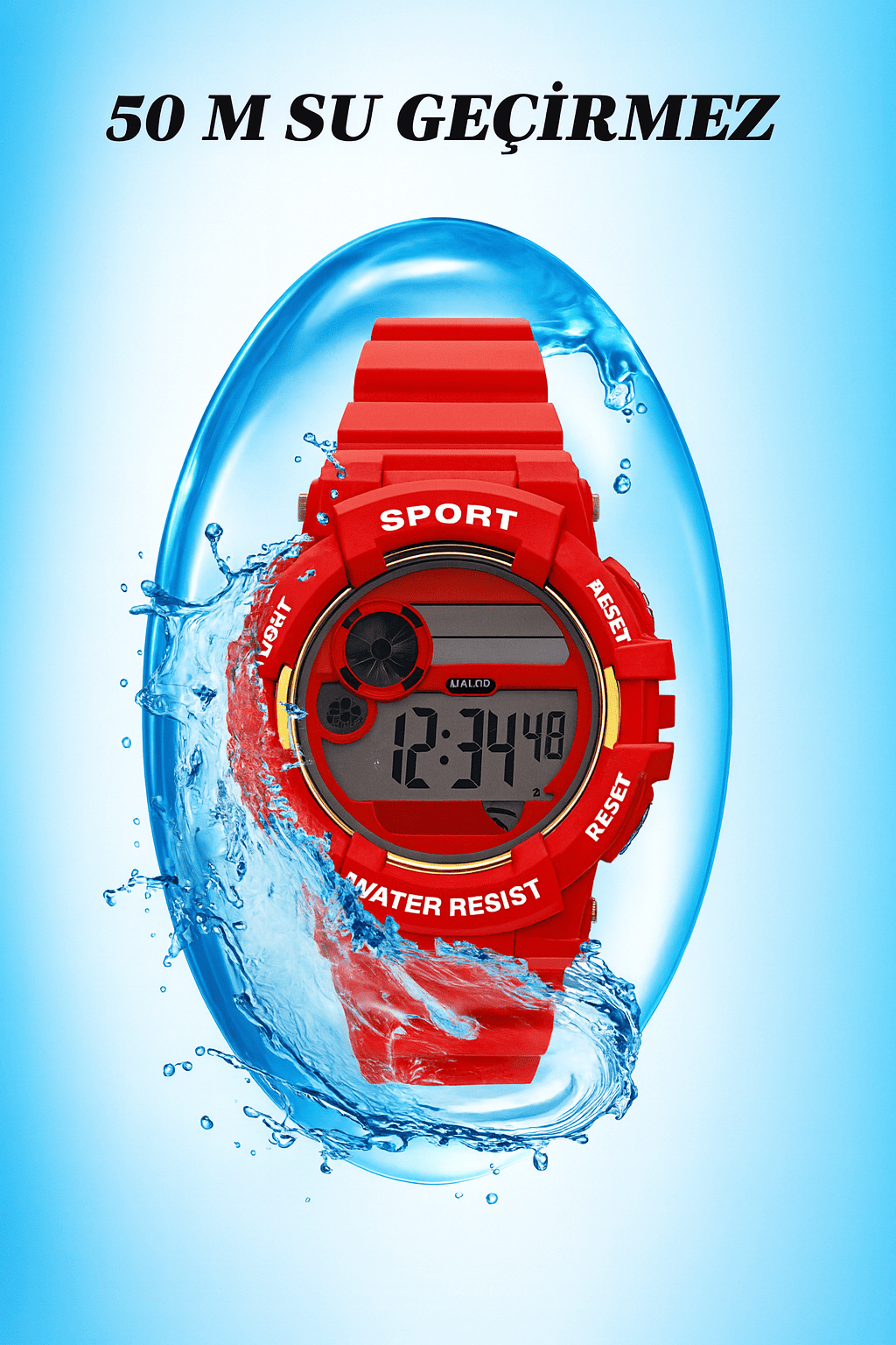 KW002-Kids Sports Watch, Multi Function - Image 2