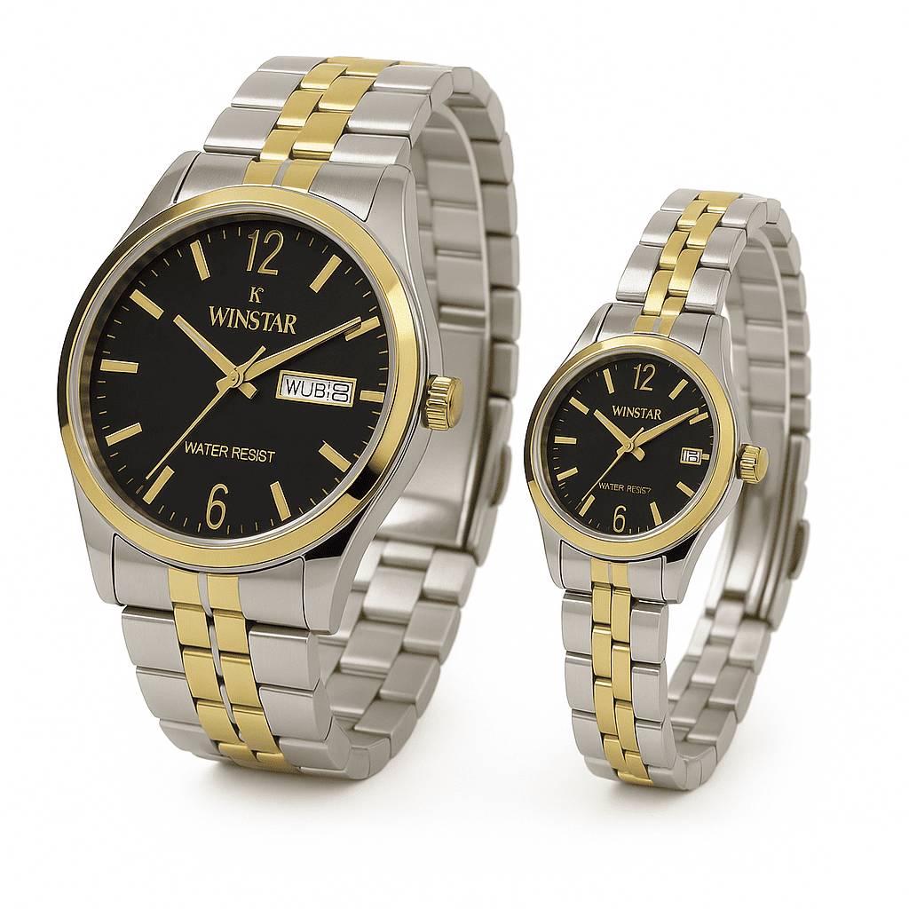 CWS003-WINSTAR COUPLE WATCH SET