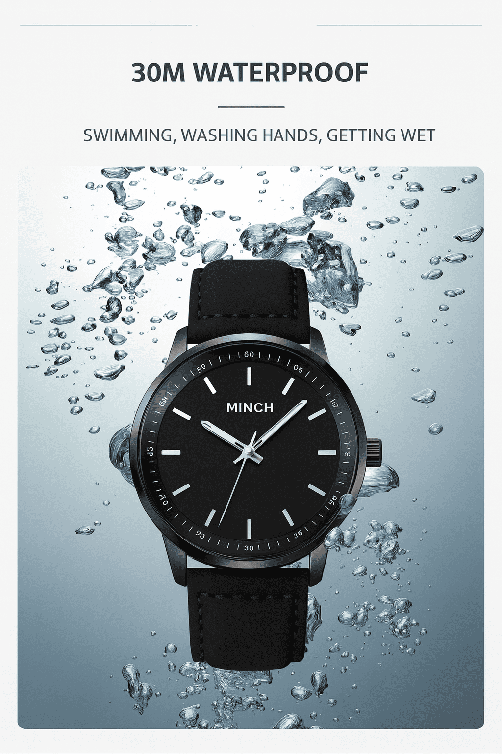 KW003-Gentle Analog Digital Watch - Image 4