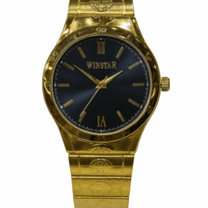 MWS002-WINSTAR MEN GOLD WATCH