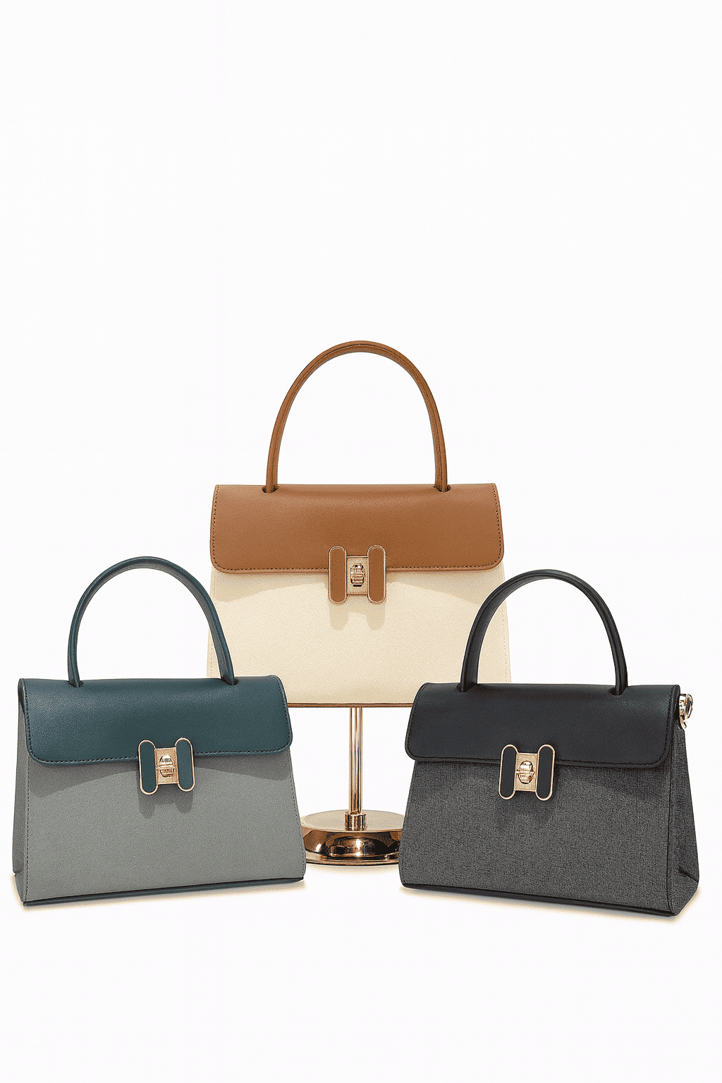 CB053-BAGCO Elegant Top-Handle Hand Bag