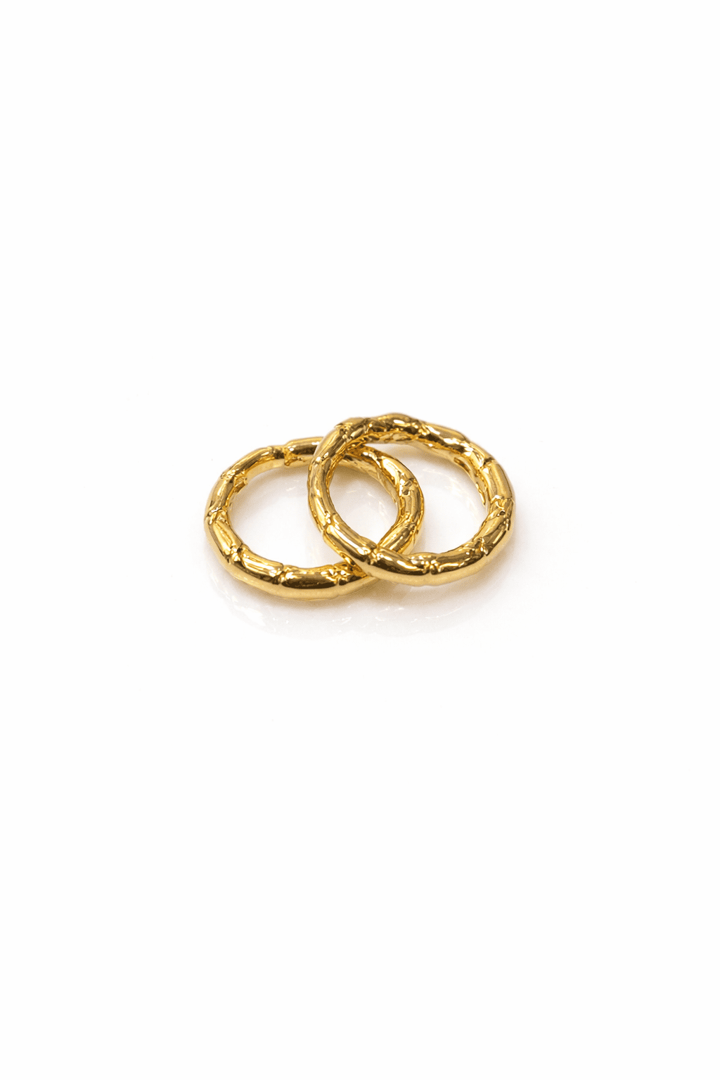 ZUPE004-14K Gold Plated Hoop Earrings Set for Women - Image 4