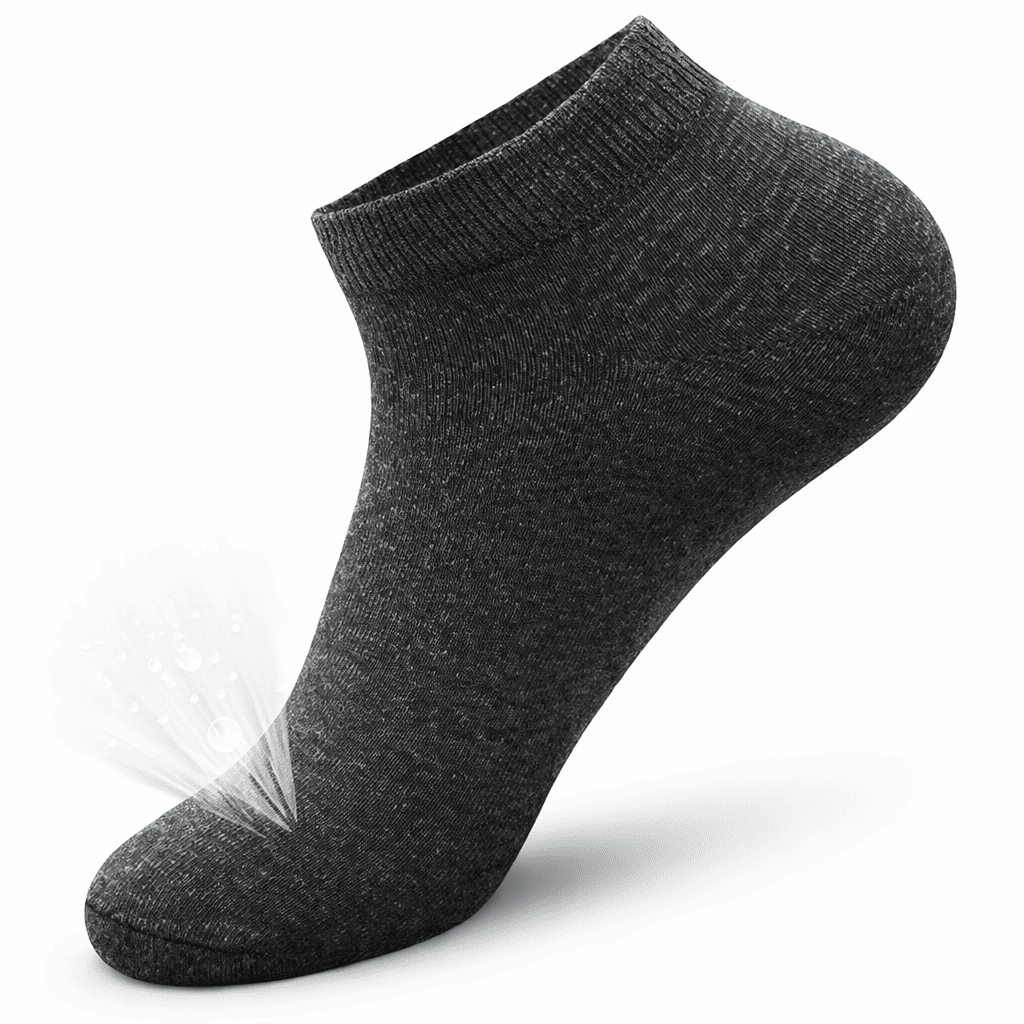 MS002-Unisex Ankle Socks – 5 Pairs Pack - Image 4