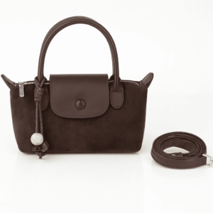 CB060-Suede Mini Tote Handbag