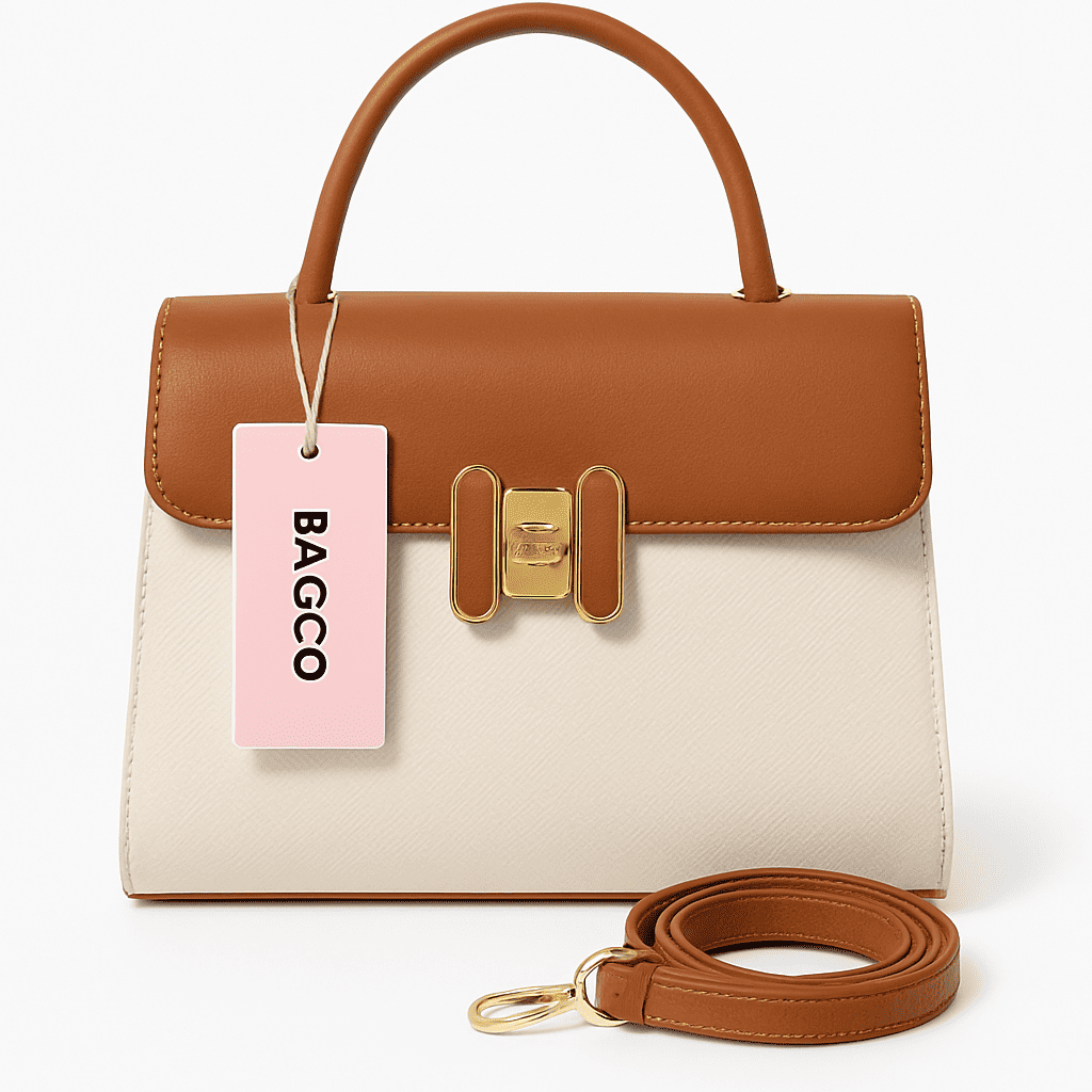 CB053-BAGCO Elegant Top-Handle Hand Bag - Image 13