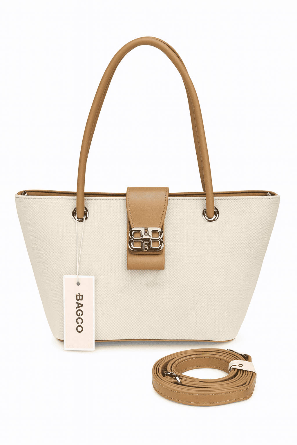 CB050-BAGCO Women’s Premium Faux-Leather Mini Tote Bag - Image 8