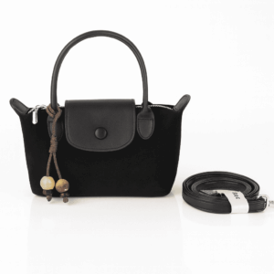 CB060-Suede Mini Tote Handbag