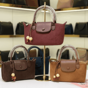 CB060-Suede Mini Tote Handbag