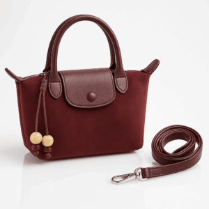 CB060-Suede Mini Tote Handbag