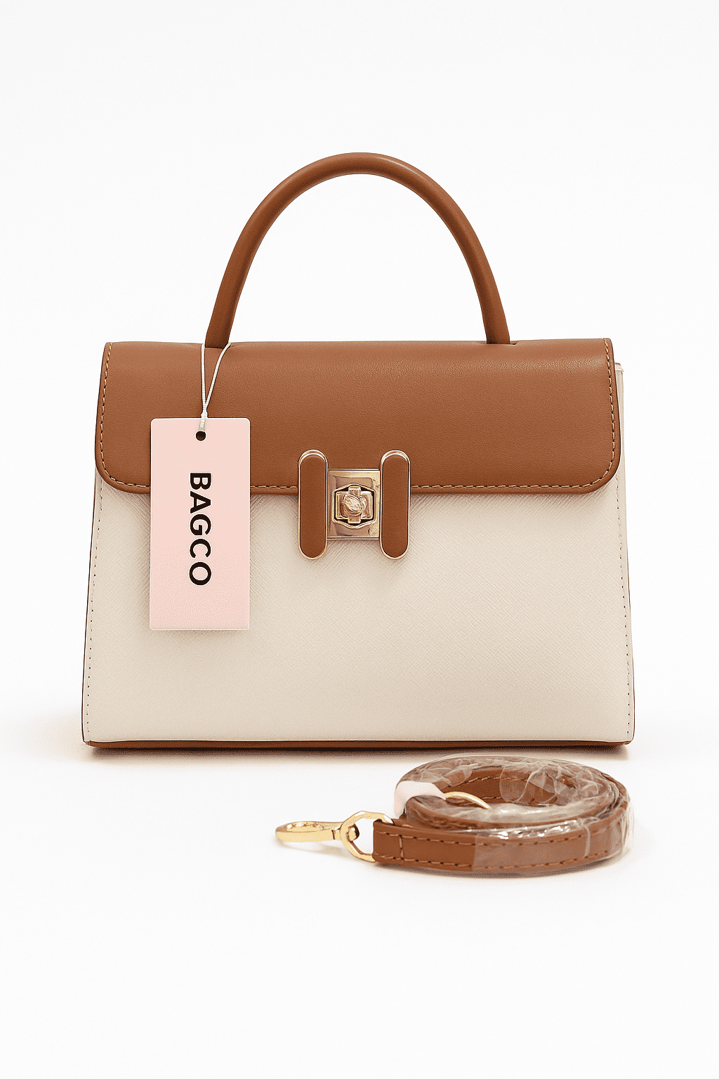 CB053-BAGCO Elegant Top-Handle Hand Bag - Image 9